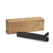 Eredeti Xerox 106R01317 cián toner – kompatibilis WorkCentre 6400 nyomtatóval