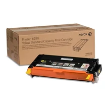 Xerox 106R01390 sárga toner – eredeti normál kapacitású kellék Phaser 6280 nyomtatókhoz