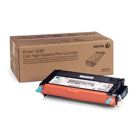 Eredeti Xerox 106R01392 cián toner Phaser 6280 nyomtatóhoz