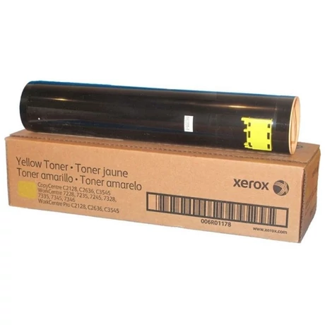 Xerox 006R01178 sárga toner – eredeti yellow kazetta WorkCentre és Pro nyomtatókhoz