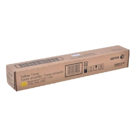 Xerox 006R01518 sárga toner – eredeti kazetta WorkCentre 7525–7970 nyomtatókhoz
