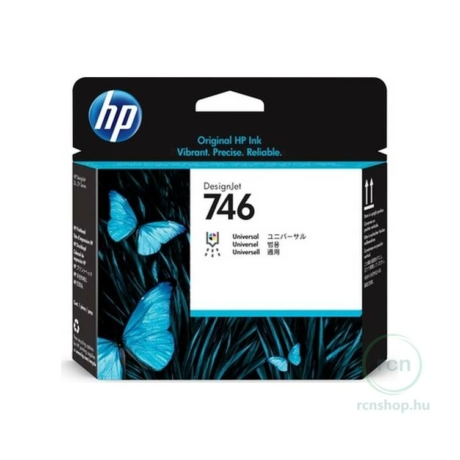 HP DesignJet 746 tintapatron nyomtatófejhez fekete (P2V25A)