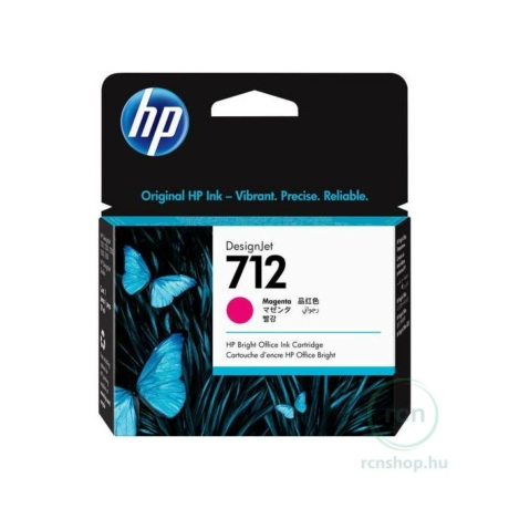 HP DesignJet 712 tintapatron nyomtatófejhez magenta 29 ml (3ED68A)