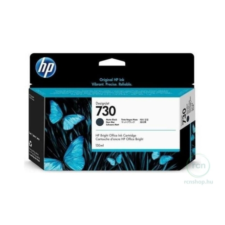 HP DesignJet 730 tintapatron nyomtatófejhez matt fekete 130 ml (P2V65A)