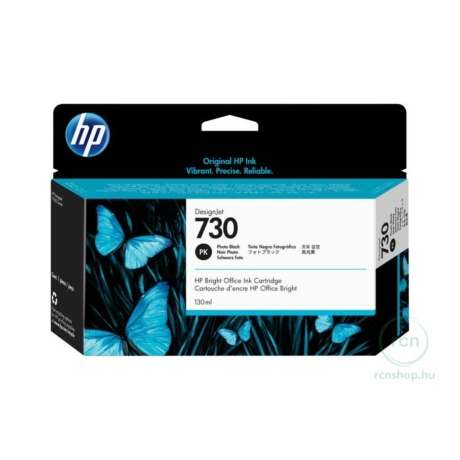 HP DesignJet 730 tintapatron nyomtatófejhez foto fekete 130 ml (P2V67A)